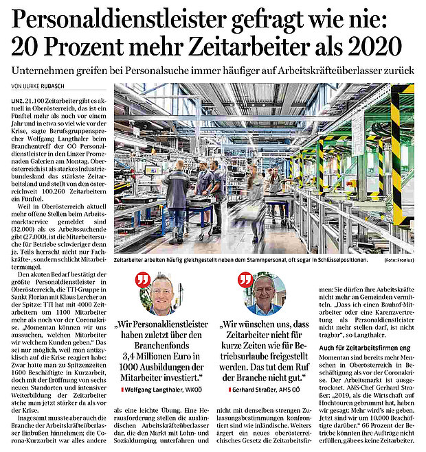 Personaldienstleister gefragt wie nie!